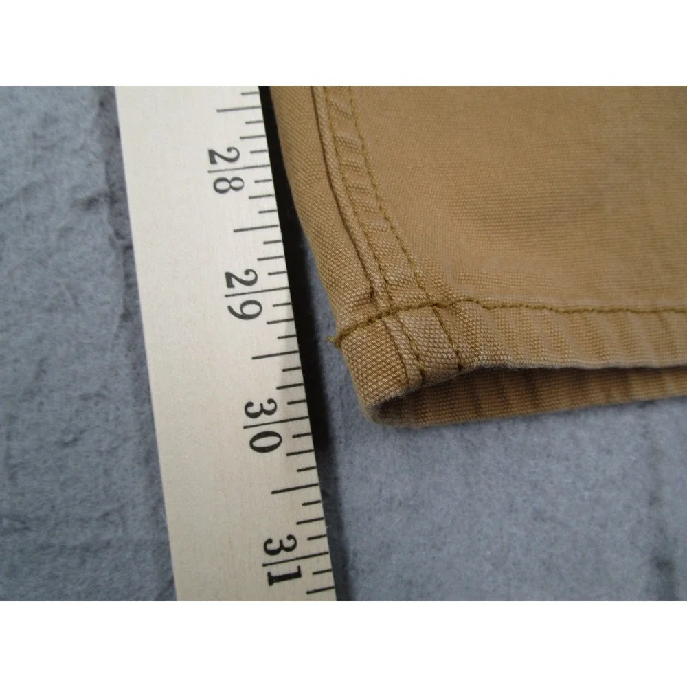Carhartt Rugged Flex Relaxed Fit Canvas Work Pants Brown BN2517-M Mens 31x32